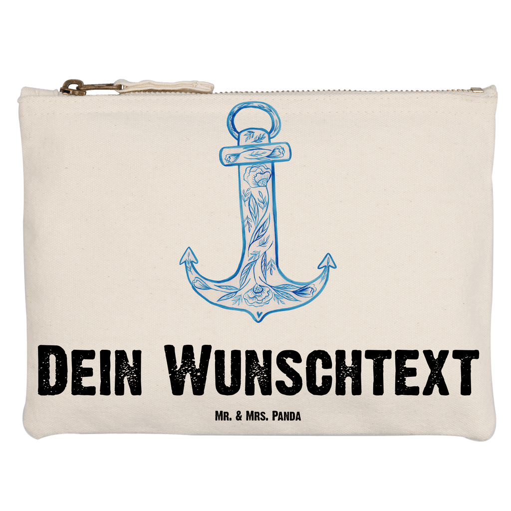 Personalisierte Schminktasche Anker Blau Personalisierte Schminktasche, Personalisierte Kosmetiktasche, Personalisierter Kosmetikbeutel, Personalisiertes Stiftemäppchen, Personalisiertes Etui, Personalisierte Federmappe, Personalisierte Makeup Bag, Personalisiertes Schminketui, Personalisiertes Kosmetiketui, Personalisiertes Schlamperetui, Schminktasche mit Namen, Kosmetiktasche mit Namen, Kosmetikbeutel mit Namen, Stiftemäppchen mit Namen, Etui mit Namen, Federmappe mit Namen, Makeup Bg  mit Namen, Schminketui mit Namen, Kosmetiketui mit Namen, Schlamperetui mit Namen, Schminktasche personalisieren, Schminktasche bedrucken, Schminktasche selbst gestalten, süße Tiermotive, gute Laune, lustige Sprüche, Tiere