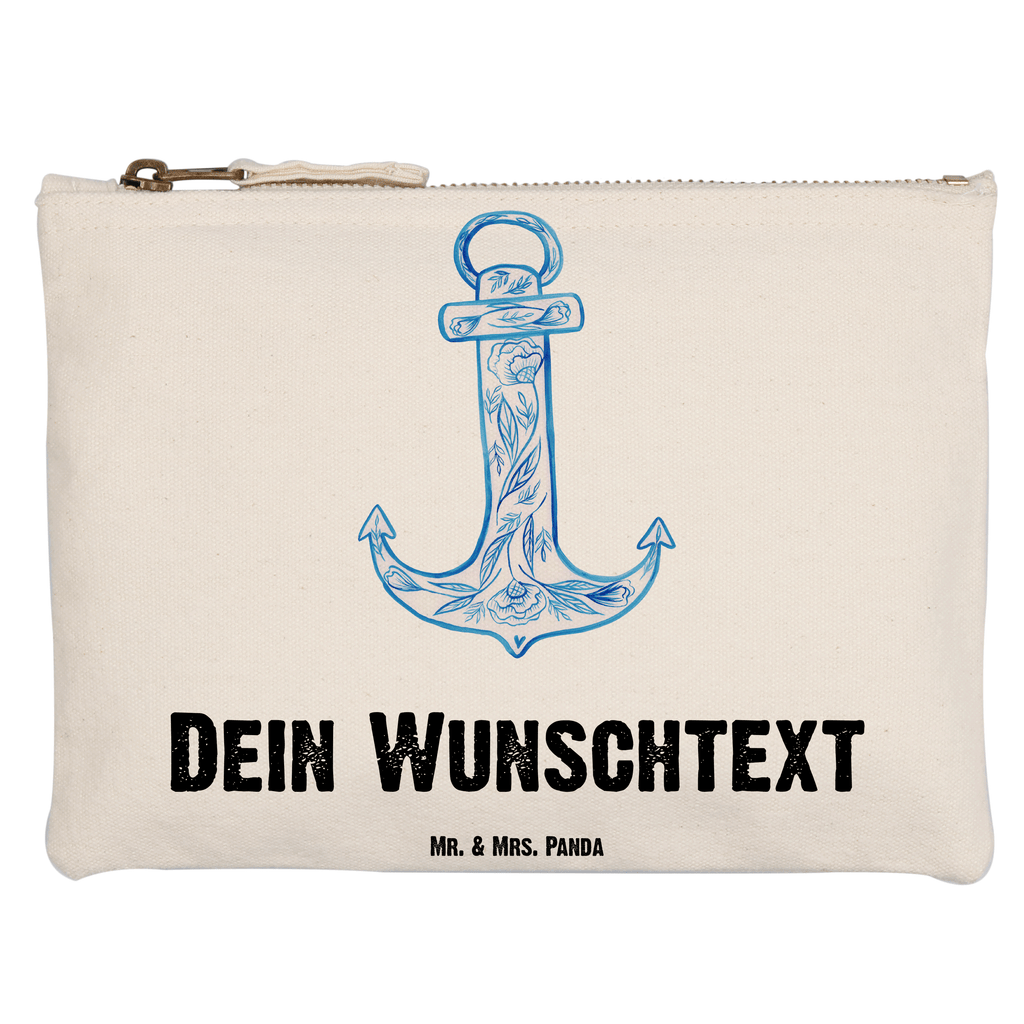 Personalisierte Schminktasche Anker Blau Personalisierte Schminktasche, Personalisierte Kosmetiktasche, Personalisierter Kosmetikbeutel, Personalisiertes Stiftemäppchen, Personalisiertes Etui, Personalisierte Federmappe, Personalisierte Makeup Bag, Personalisiertes Schminketui, Personalisiertes Kosmetiketui, Personalisiertes Schlamperetui, Schminktasche mit Namen, Kosmetiktasche mit Namen, Kosmetikbeutel mit Namen, Stiftemäppchen mit Namen, Etui mit Namen, Federmappe mit Namen, Makeup Bg  mit Namen, Schminketui mit Namen, Kosmetiketui mit Namen, Schlamperetui mit Namen, Schminktasche personalisieren, Schminktasche bedrucken, Schminktasche selbst gestalten, süße Tiermotive, gute Laune, lustige Sprüche, Tiere