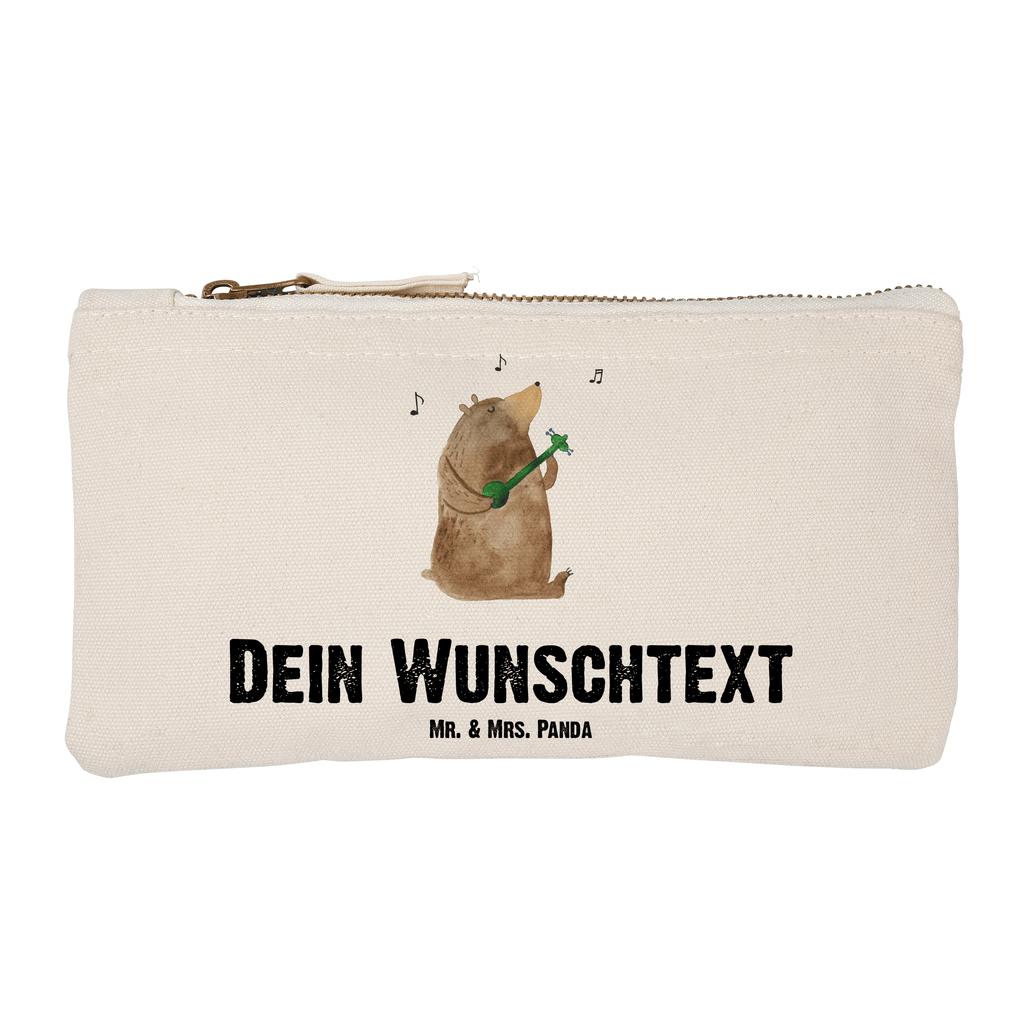 Personalisierte Schminktasche Bär Gitarre Personalisierte Schminktasche, Personalisierte Kosmetiktasche, Personalisierter Kosmetikbeutel, Personalisiertes Stiftemäppchen, Personalisiertes Etui, Personalisierte Federmappe, Personalisierte Makeup Bag, Personalisiertes Schminketui, Personalisiertes Kosmetiketui, Personalisiertes Schlamperetui, Schminktasche mit Namen, Kosmetiktasche mit Namen, Kosmetikbeutel mit Namen, Stiftemäppchen mit Namen, Etui mit Namen, Federmappe mit Namen, Makeup Bg  mit Namen, Schminketui mit Namen, Kosmetiketui mit Namen, Schlamperetui mit Namen, Schminktasche personalisieren, Schminktasche bedrucken, Schminktasche selbst gestalten, Bär, Teddy, Teddybär