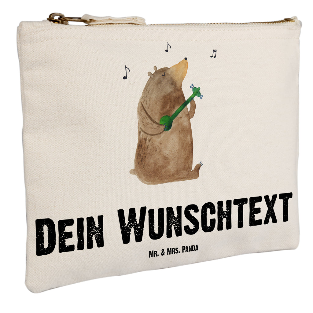Personalisierte Schminktasche Bär Gitarre Personalisierte Schminktasche, Personalisierte Kosmetiktasche, Personalisierter Kosmetikbeutel, Personalisiertes Stiftemäppchen, Personalisiertes Etui, Personalisierte Federmappe, Personalisierte Makeup Bag, Personalisiertes Schminketui, Personalisiertes Kosmetiketui, Personalisiertes Schlamperetui, Schminktasche mit Namen, Kosmetiktasche mit Namen, Kosmetikbeutel mit Namen, Stiftemäppchen mit Namen, Etui mit Namen, Federmappe mit Namen, Makeup Bg  mit Namen, Schminketui mit Namen, Kosmetiketui mit Namen, Schlamperetui mit Namen, Schminktasche personalisieren, Schminktasche bedrucken, Schminktasche selbst gestalten, Bär, Teddy, Teddybär