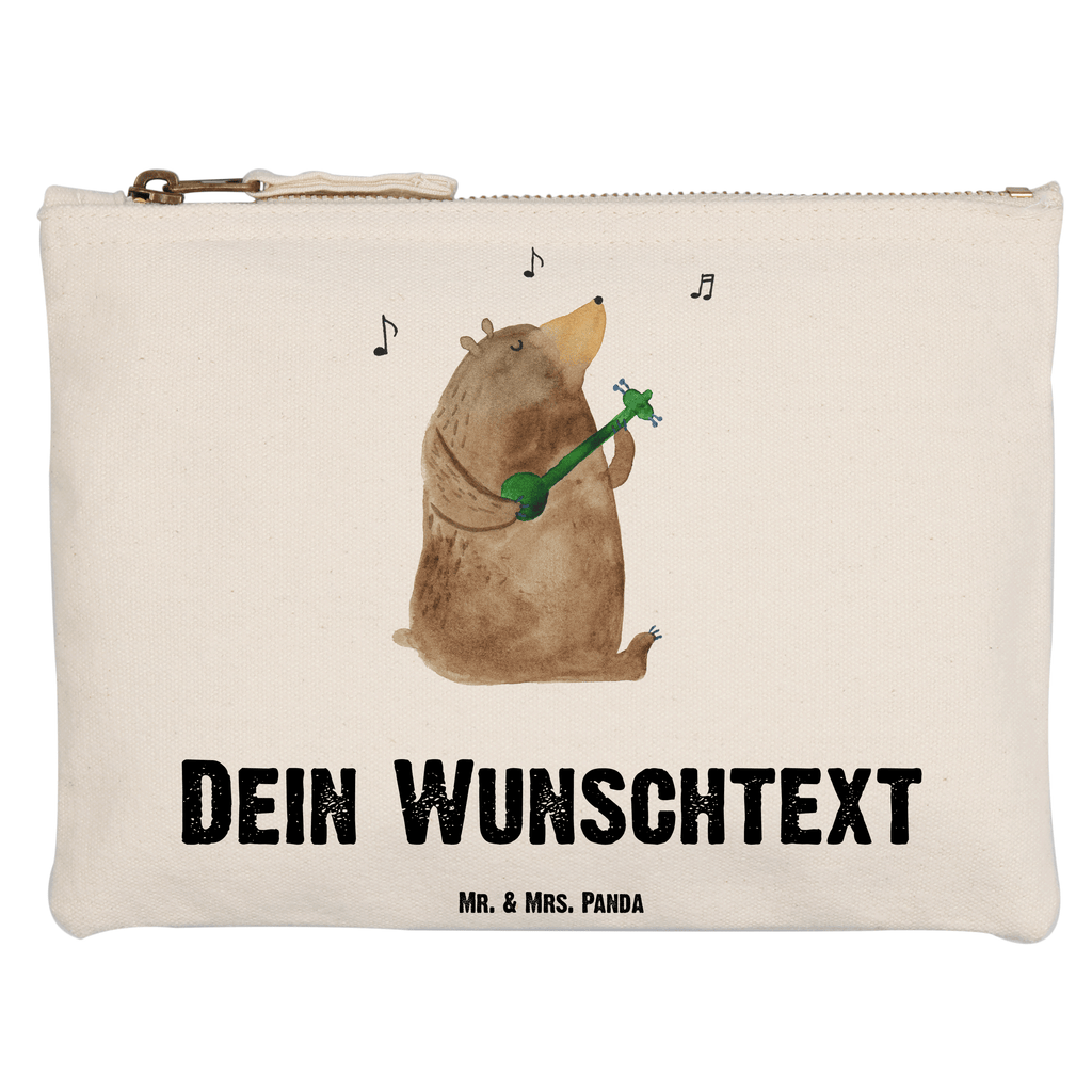 Personalisierte Schminktasche Bär Gitarre Personalisierte Schminktasche, Personalisierte Kosmetiktasche, Personalisierter Kosmetikbeutel, Personalisiertes Stiftemäppchen, Personalisiertes Etui, Personalisierte Federmappe, Personalisierte Makeup Bag, Personalisiertes Schminketui, Personalisiertes Kosmetiketui, Personalisiertes Schlamperetui, Schminktasche mit Namen, Kosmetiktasche mit Namen, Kosmetikbeutel mit Namen, Stiftemäppchen mit Namen, Etui mit Namen, Federmappe mit Namen, Makeup Bg  mit Namen, Schminketui mit Namen, Kosmetiketui mit Namen, Schlamperetui mit Namen, Schminktasche personalisieren, Schminktasche bedrucken, Schminktasche selbst gestalten, Bär, Teddy, Teddybär