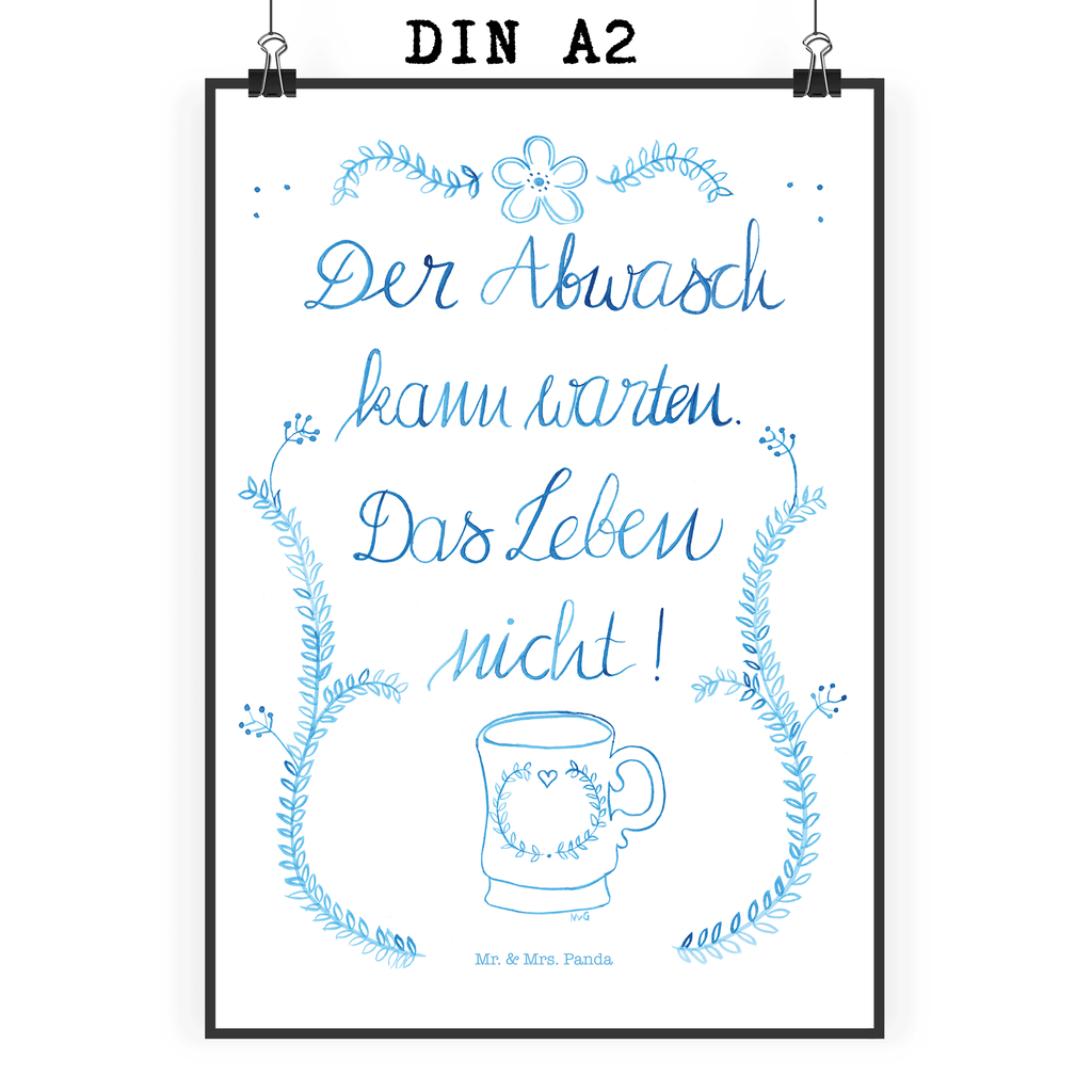 Poster Der Abwasch kann warten Lebensweisheit, Weisheit, Küche Deko, Küche Spruch, Abwasch, Küchendienst, Leben Spruch, Geschenk Reise  Poster, Wandposter, Bild, Wanddeko, Küchenposter, Kinderposter, Wanddeko Bild, Raumdekoration, Wanddekoration, Handgemaltes Poster, Mr. & Mrs. Panda Poster, Designposter, Kunstdruck, Posterdruck  Blumen Deko, Frühlings Deko, Sommer Deko, Dekoration, positive Botschaft, Naturliebhaber, Outdoor, Natur, Abenteuer