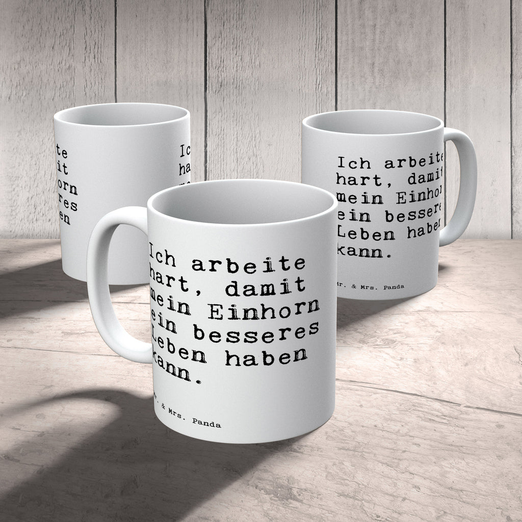 Tasse Sprüche und Zitate Ich arbeite hart, damit mein Einhorn ein besseres Leben haben kann. Spruch Sprüche Weisheiten Zitate Lustig Weisheit Worte Becher, Kaffeetasse, Kaffeebecher, Tee, Frühstück, Büro Einhorn, Liebe, Unicorn, Spruch, lustig, witzig, Phantasie, Realität, Menschen Spruch, Sprüche, lustig, Weisheiten, Zitate