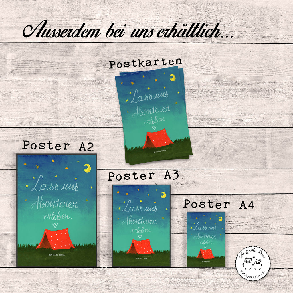 Poster Abenteuer Abenteuer, Zelten, Spruch Freiheit, Reise Geschenk, Bagpacker Geschenk, Urlaub, Camping, Natur  Poster, Wandposter, Bild, Wanddeko, Küchenposter, Kinderposter, Wanddeko Bild, Raumdekoration, Wanddekoration, Handgemaltes Poster, Mr. & Mrs. Panda Poster, Designposter, Kunstdruck, Posterdruck  Blumen Deko, Frühlings Deko, Sommer Deko, Dekoration, positive Botschaft, Naturliebhaber, Outdoor, Natur, Abenteuer