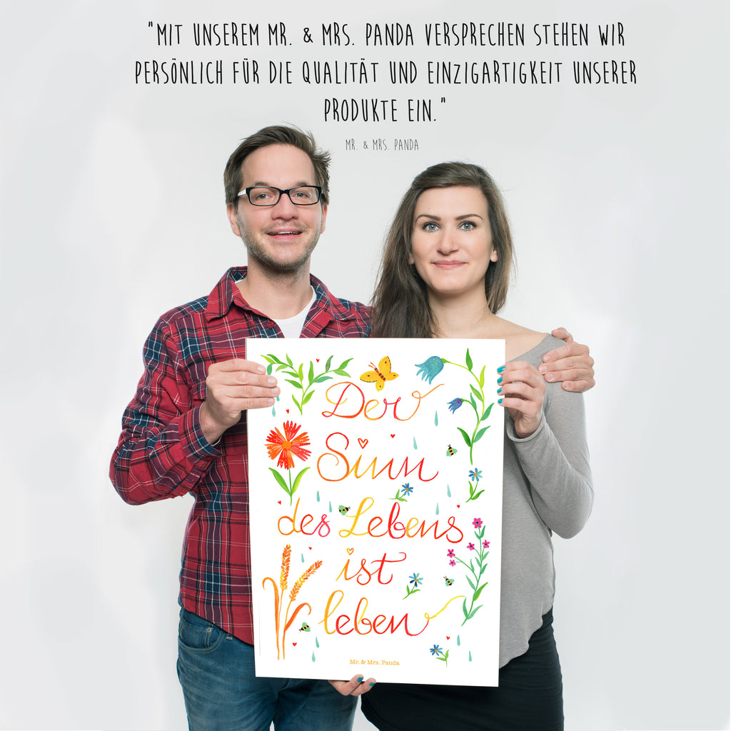 Poster Sinn des Lebens Sinn des Lebens, Leben, Sinn, Lebensinhalt, Motivation, Zitat, Spruch, Caspar Poster, Wandposter, Bild, Wanddeko, Küchenposter, Kinderposter, Wanddeko Bild, Raumdekoration, Wanddekoration, Handgemaltes Poster, Mr. & Mrs. Panda Poster, Designposter, Kunstdruck, Posterdruck  Blumen Deko, Frühlings Deko, Sommer Deko, Dekoration, positive Botschaft, Naturliebhaber, Outdoor, Natur, Abenteuer