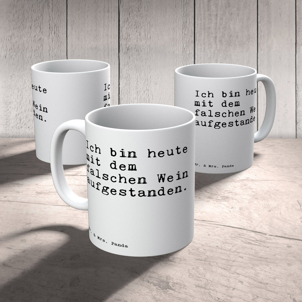 Tasse Sprüche und Zitate Ich bin heute mit dem falschen Wein aufgestanden. Spruch Sprüche Weisheiten Zitate Lustig Weisheit Worte Becher, Kaffeetasse, Kaffeebecher, Tee, Frühstück, Büro Spruch, Freund, Freundin, Geschenk Männer, Geschenk Frauen, Büro, Arbeitskollegen Spruch, Sprüche, lustig, Weisheiten, Zitate