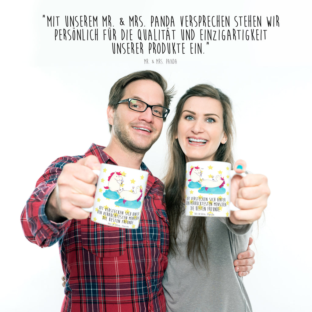 Tasse Einhörner Sekt