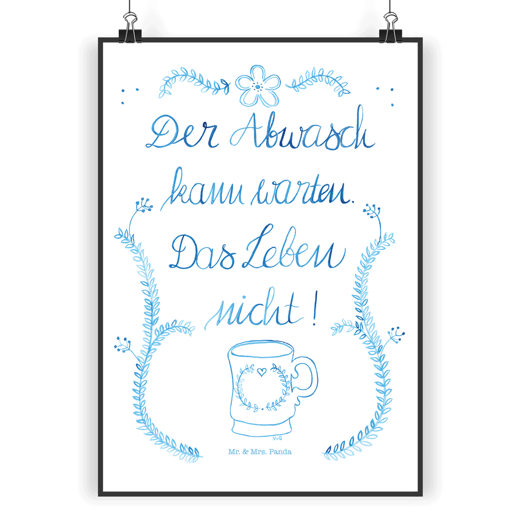 Poster Der Abwasch kann warten Lebensweisheit, Weisheit, Küche Deko, Küche Spruch, Abwasch, Küchendienst, Leben Spruch, Geschenk Reise  Poster, Wandposter, Bild, Wanddeko, Küchenposter, Kinderposter, Wanddeko Bild, Raumdekoration, Wanddekoration, Handgemaltes Poster, Mr. & Mrs. Panda Poster, Designposter, Kunstdruck, Posterdruck  Blumen Deko, Frühlings Deko, Sommer Deko, Dekoration, positive Botschaft, Naturliebhaber, Outdoor, Natur, Abenteuer