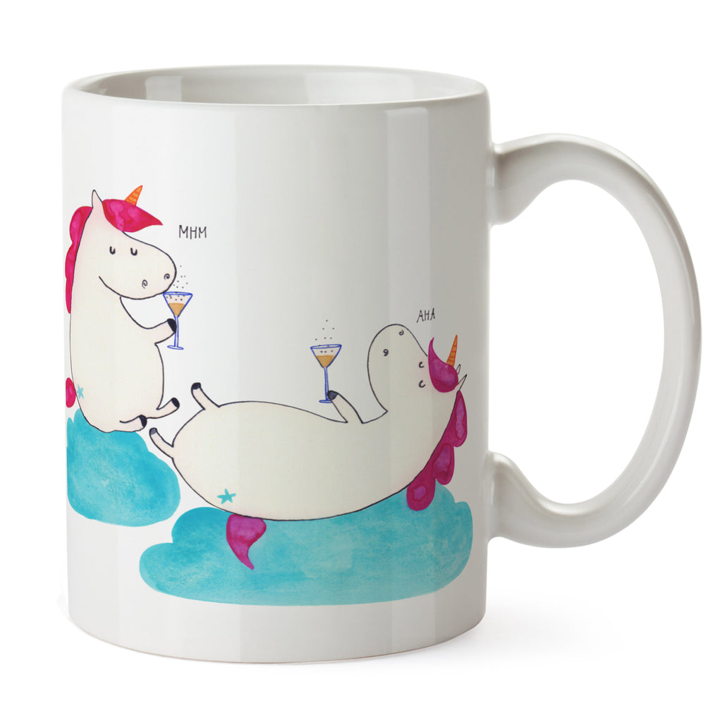 Tasse Einhörner Sekt