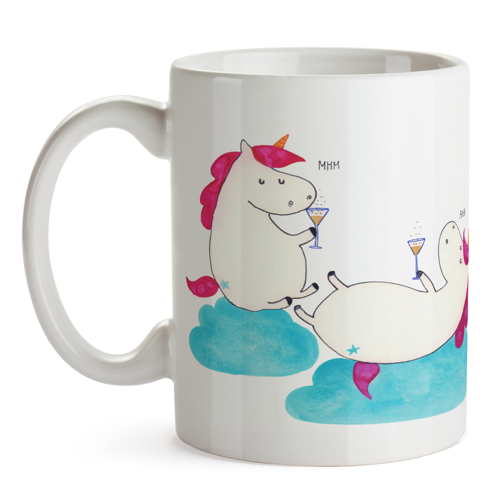 Tasse Einhörner Sekt