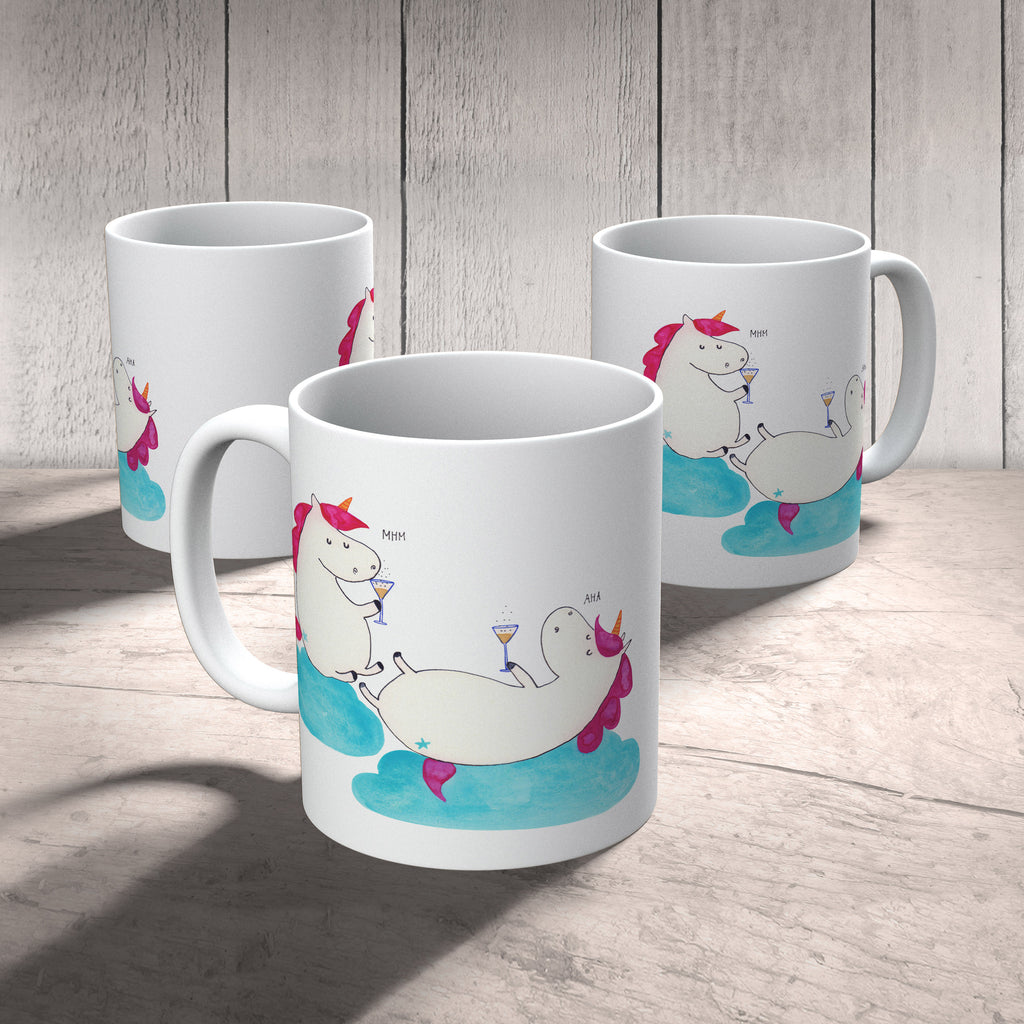 Tasse Einhörner Sekt