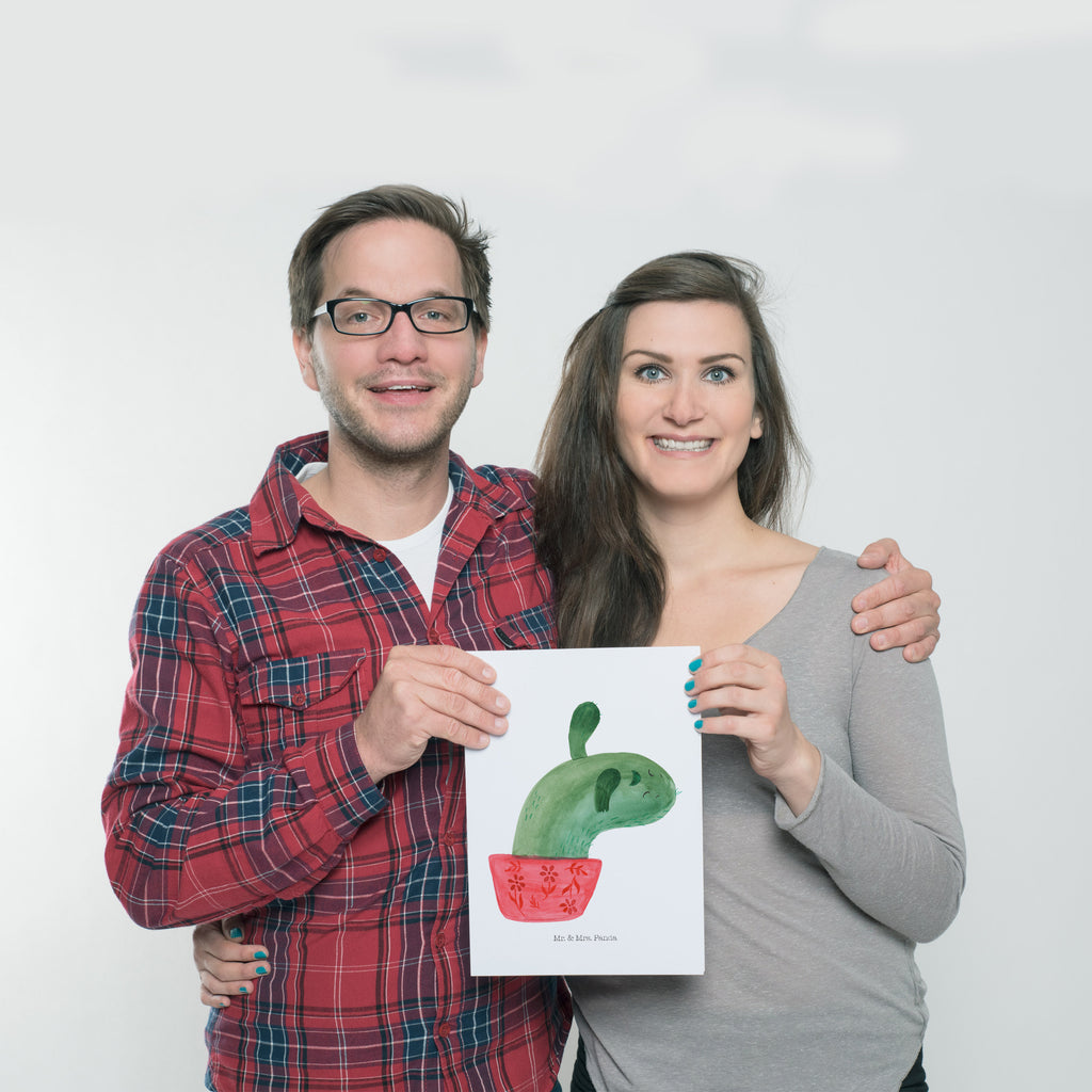 Poster Kaktus Mamamia Poster, Wandposter, Bild, Wanddeko, Küchenposter, Kinderposter, Wanddeko Bild, Raumdekoration, Wanddekoration, Handgemaltes Poster, Mr. & Mrs. Panda Poster, Designposter, Kunstdruck, Posterdruck, Kaktus, Kakteen, Kaktusliebe, Ärger, Büro, Büroalltag, Schule, Motivation, Quote
