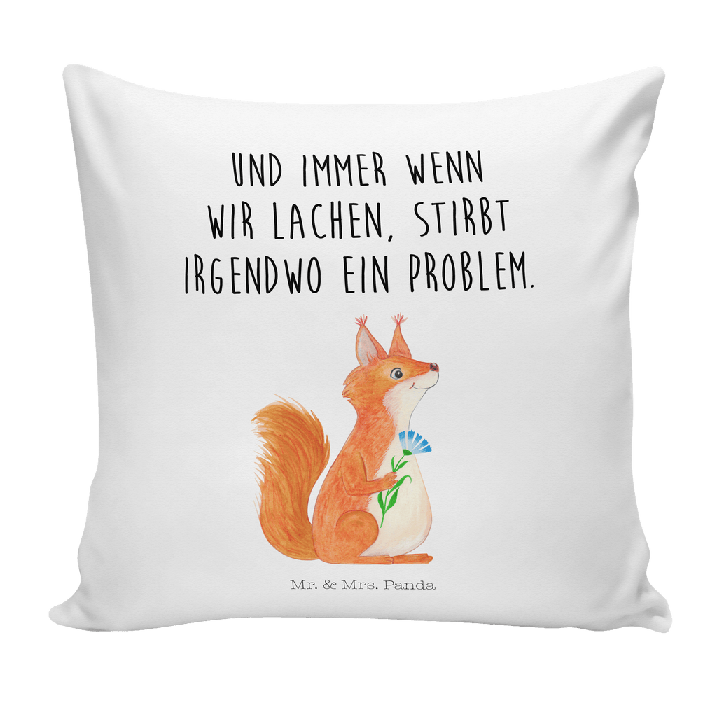 40x40 Kissen Eichhörnchen Blume Eichhörnchen, Eichhorn, Spruch positiv, Lachen, Spaß, Motivation Sprüche, Motivation Bilder, glücklich Spruch, Spruch Deko Kissenhülle, Kopfkissen, Sofakissen, Dekokissen, Motivkissen  süße Tiermotive, gute Laune, lustige Sprüche, Tiere