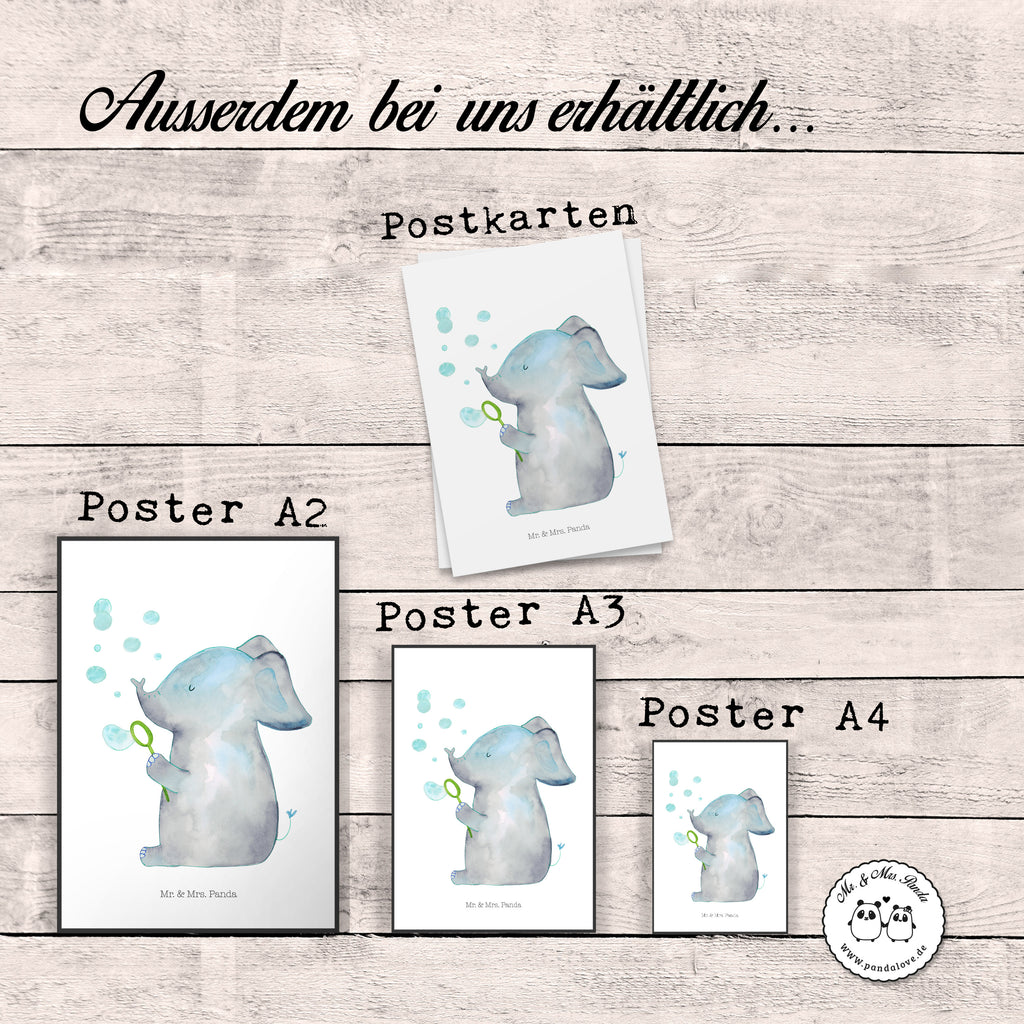 Poster Elefant Seifenblasen Poster, Wandposter, Bild, Wanddeko, Küchenposter, Kinderposter, Wanddeko Bild, Raumdekoration, Wanddekoration, Handgemaltes Poster, Mr. & Mrs. Panda Poster, Designposter, Kunstdruck, Posterdruck, Tiermotive, Gute Laune, lustige Sprüche, Tiere, Elefant, Elefanten, Dickhäter, Rüsseltier, Seifenblasen, Liebe, Heimat, Gefühl. Daheim, Liebesbeweis, Liebesspruch