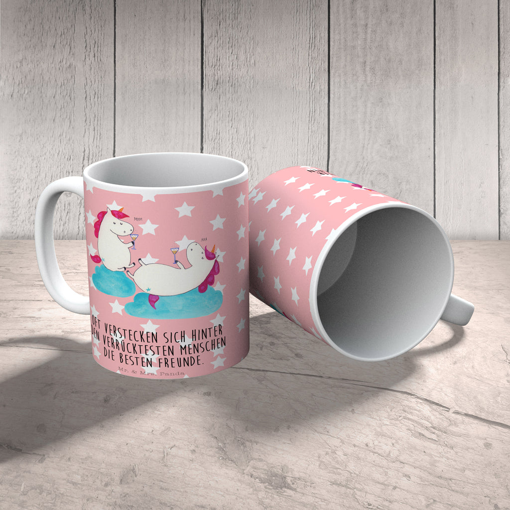Tasse Einhörner Sekt