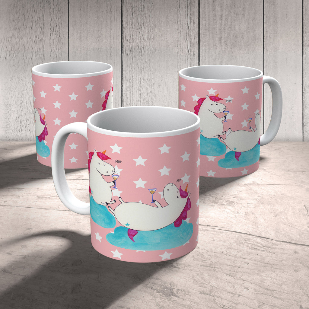 Tasse Einhörner Sekt