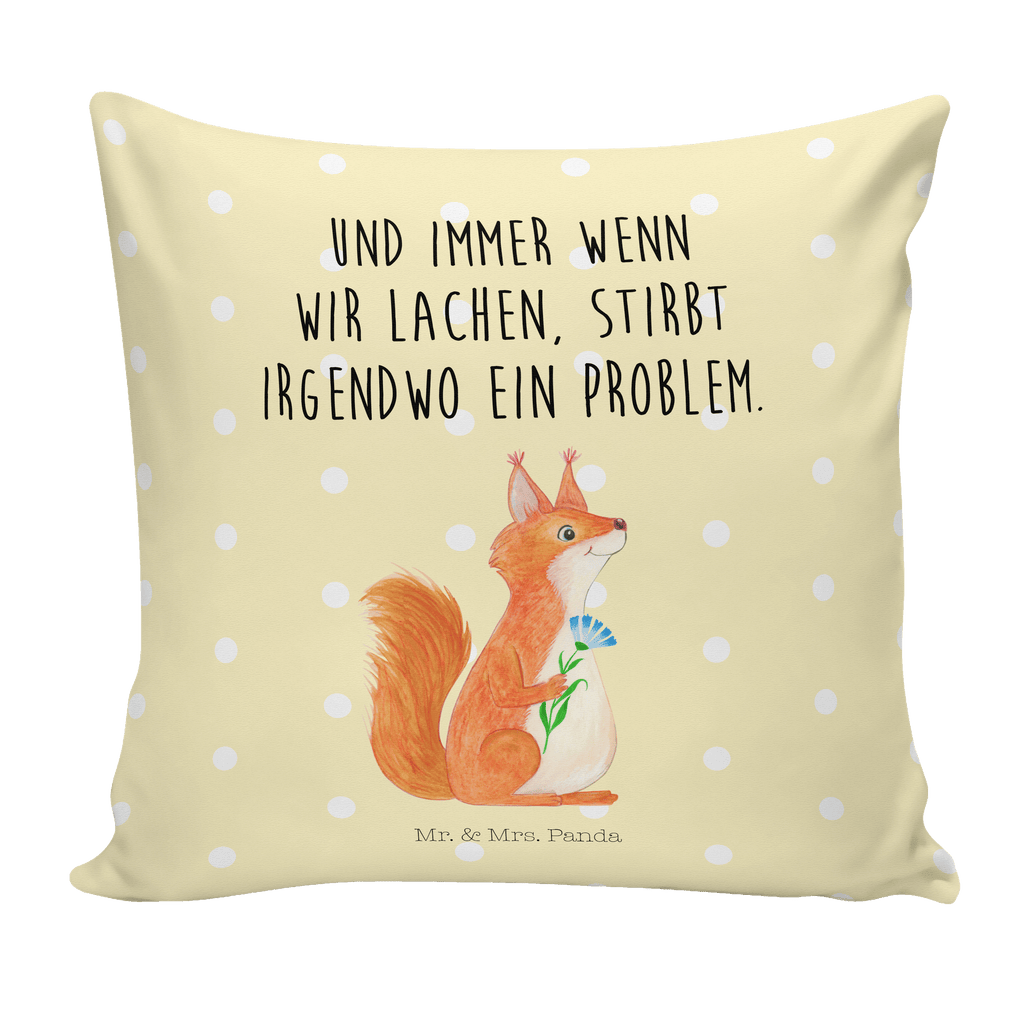 40x40 Kissen Eichhörnchen Blume Eichhörnchen, Eichhorn, Spruch positiv, Lachen, Spaß, Motivation Sprüche, Motivation Bilder, glücklich Spruch, Spruch Deko Kissenhülle, Kopfkissen, Sofakissen, Dekokissen, Motivkissen  süße Tiermotive, gute Laune, lustige Sprüche, Tiere