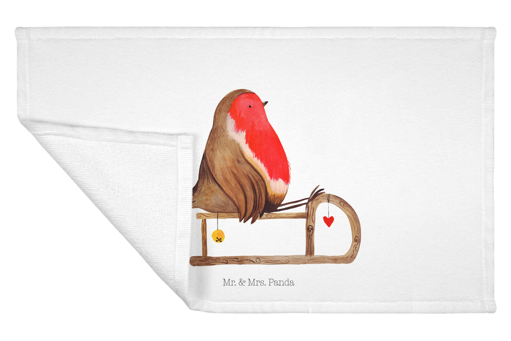 Handtuch Rotkehlchen Schlitten