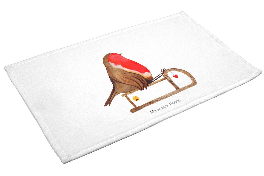 Handtuch Rotkehlchen Schlitten