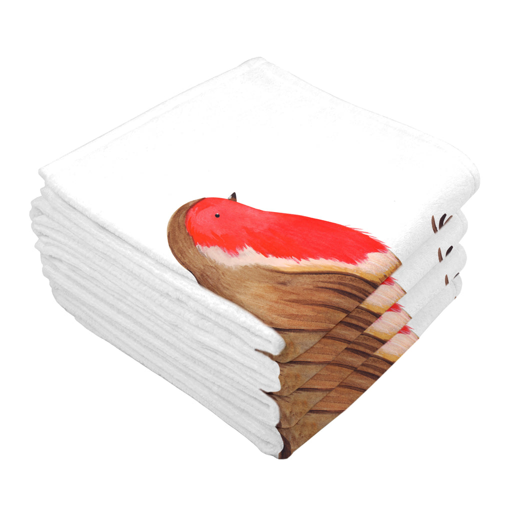 Handtuch Rotkehlchen Schlitten