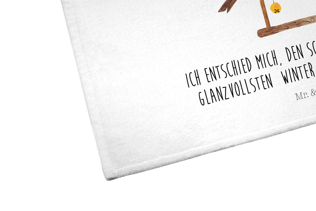 Handtuch Rotkehlchen Schlitten