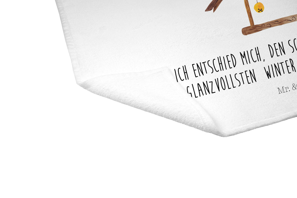 Handtuch Rotkehlchen Schlitten