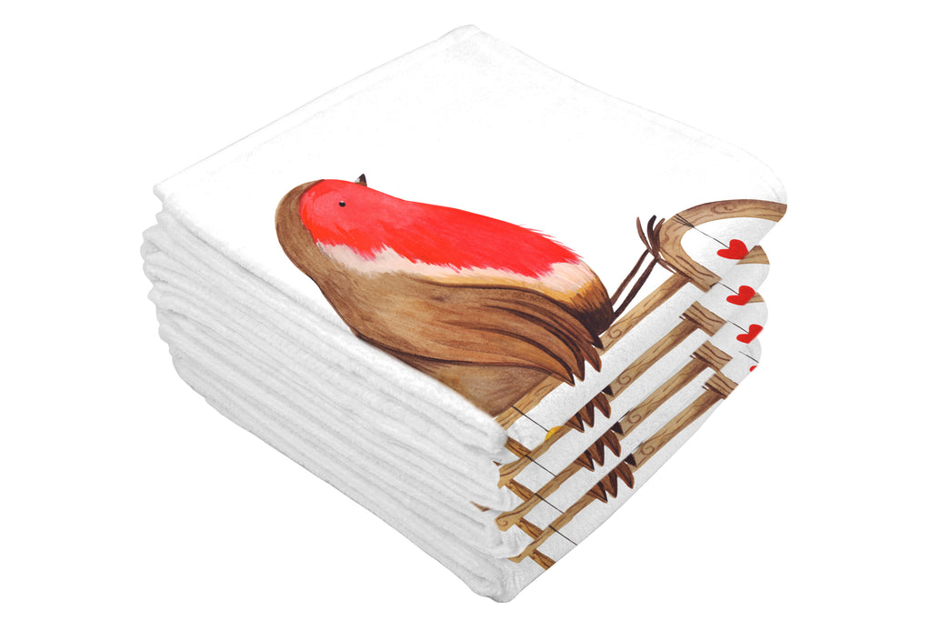 Handtuch Rotkehlchen Schlitten