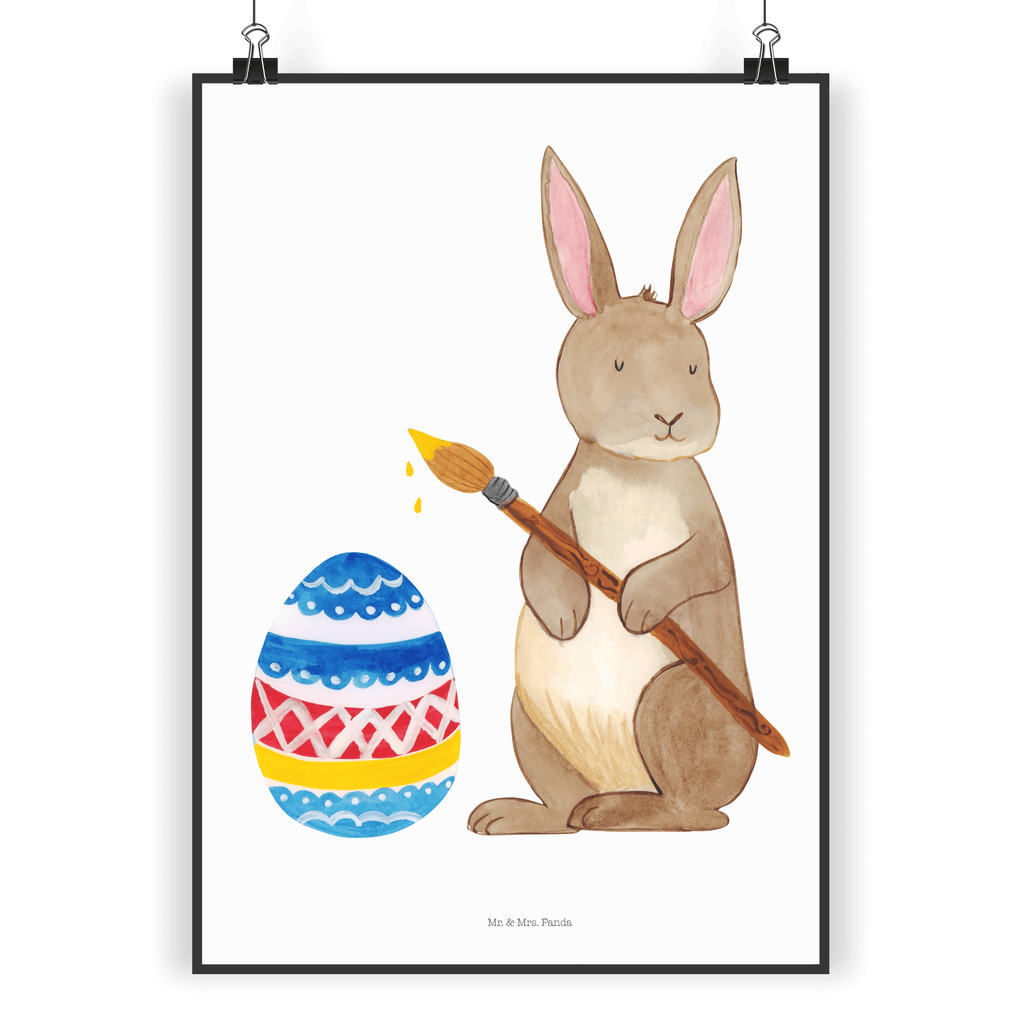 Poster Hase Eiermalen Poster, Wandposter, Bild, Wanddeko, Küchenposter, Kinderposter, Wanddeko Bild, Raumdekoration, Wanddekoration, Handgemaltes Poster, Mr. & Mrs. Panda Poster, Designposter, Kunstdruck, Posterdruck, Ostern, Osterhase, Ostergeschenke, Osternest, Osterdeko, Geschenk zu Ostern, Frohe Ostern, Ostergrüße, Osterblume, Osterei, bemalte Ostereier, Hase, Kaninchen, Eiermalen