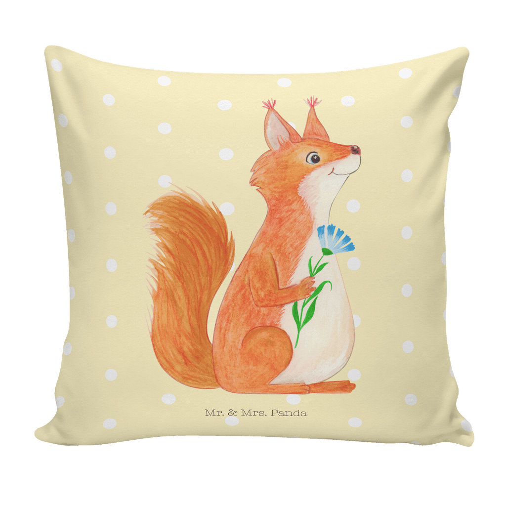40x40 Kissen Eichhörnchen Blume Eichhörnchen, Eichhorn, Spruch positiv, Lachen, Spaß, Motivation Sprüche, Motivation Bilder, glücklich Spruch, Spruch Deko Kissenhülle, Kopfkissen, Sofakissen, Dekokissen, Motivkissen  süße Tiermotive, gute Laune, lustige Sprüche, Tiere