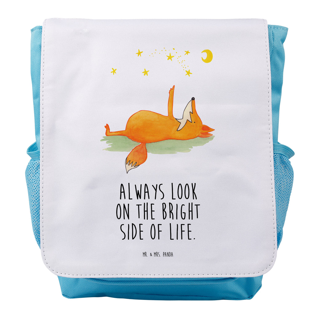 Kinderrucksack Fuchs Sterne Fuchs, Füchse, tröstende Worte, Spruch positiv, Spruch schön, Romantik, Always Look on the Bright Side of Life Kids, Rucksack, Kinderrucksack  Fuchs