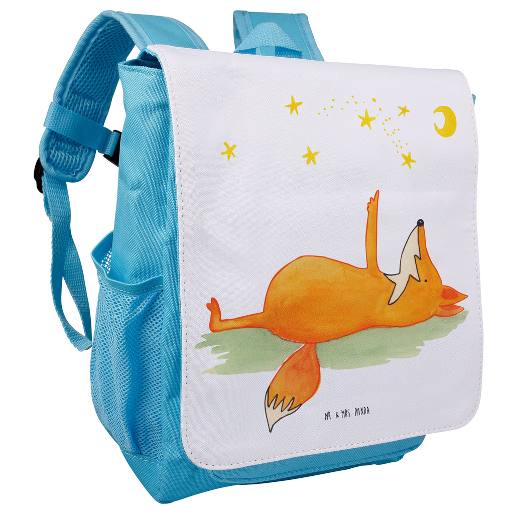 Kinderrucksack Fuchs Sterne Fuchs, Füchse, tröstende Worte, Spruch positiv, Spruch schön, Romantik, Always Look on the Bright Side of Life Kids, Rucksack, Kinderrucksack  Fuchs