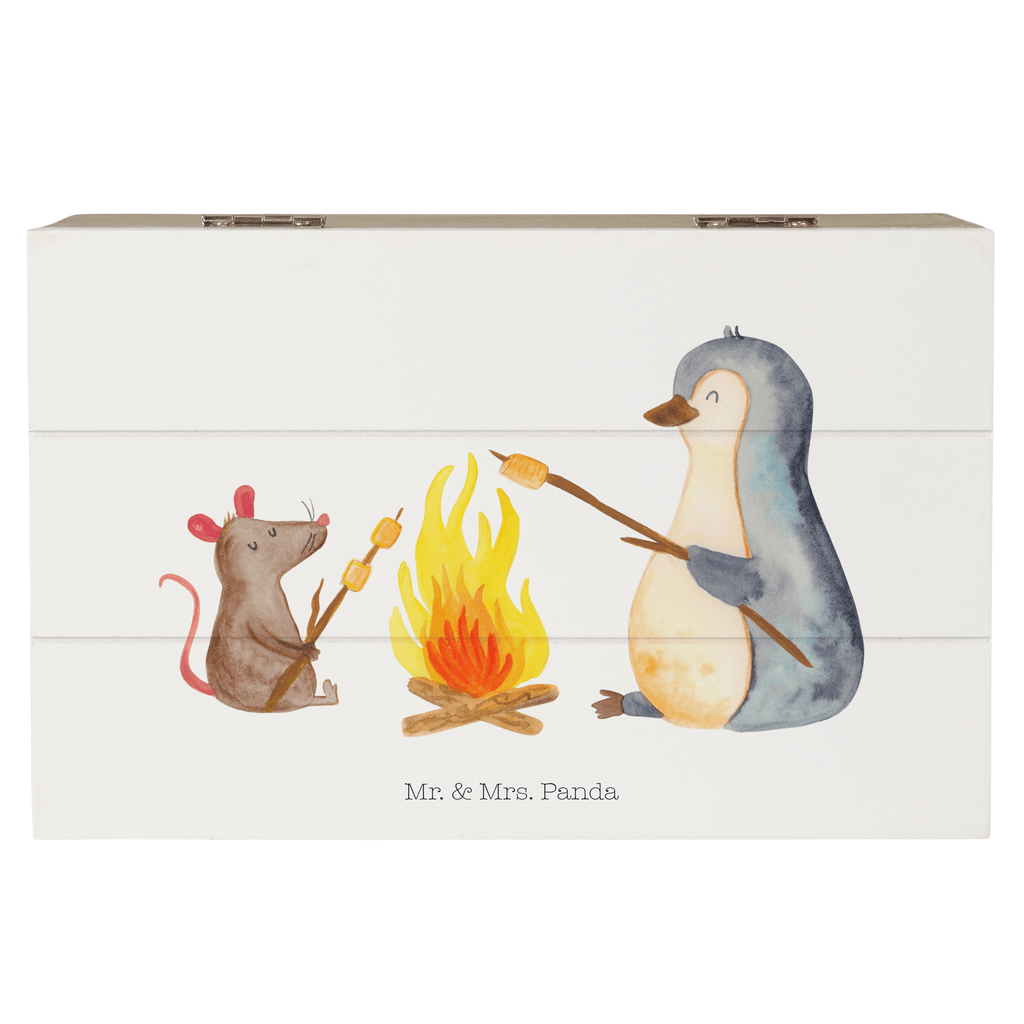 Holzkiste Pinguin Lagerfeuer Pinguin, Maus, Pinguine, Lagerfeuer, Leben, Arbeit, Job, Motivation, Büro, Büroalltag, Lebensspruch, Lebensmotivation, Neustart, Liebe, grillen, Feuer, Marshmallows Holzkiste, Kiste, Schatzkiste, Truhe, Schatulle, XXL,  Erinnerungsbox, Erinnerungskiste, Dekokiste, Aufbewahrungsbox  Pinguin