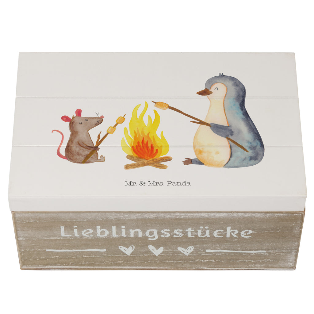 Holzkiste Pinguin Lagerfeuer Pinguin, Maus, Pinguine, Lagerfeuer, Leben, Arbeit, Job, Motivation, Büro, Büroalltag, Lebensspruch, Lebensmotivation, Neustart, Liebe, grillen, Feuer, Marshmallows Holzkiste, Kiste, Schatzkiste, Truhe, Schatulle, XXL,  Erinnerungsbox, Erinnerungskiste, Dekokiste, Aufbewahrungsbox  Pinguin