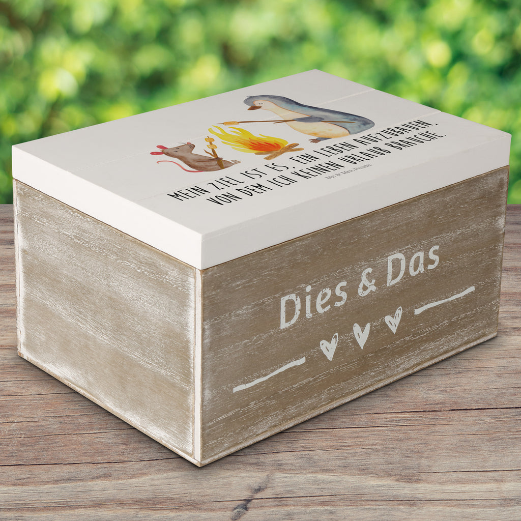 Holzkiste Pinguin Lagerfeuer Pinguin, Maus, Pinguine, Lagerfeuer, Leben, Arbeit, Job, Motivation, Büro, Büroalltag, Lebensspruch, Lebensmotivation, Neustart, Liebe, grillen, Feuer, Marshmallows Holzkiste, Kiste, Schatzkiste, Truhe, Schatulle, XXL,  Erinnerungsbox, Erinnerungskiste, Dekokiste, Aufbewahrungsbox  Pinguin