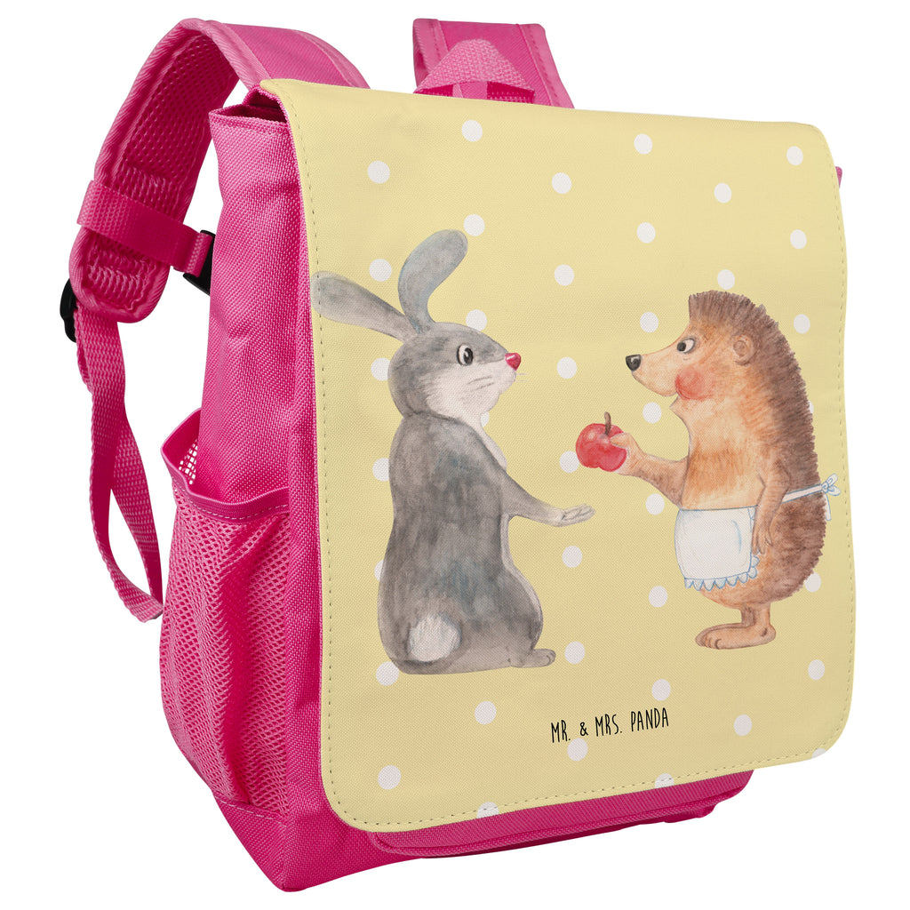 Kinderrucksack Liebe ist nie ohne Schmerz Igel und Hase, Igel, Hase, Liebe Spruch, Liebeskummer Geschenk, Herzschmerz, Trösten, Trennungsschmerz, Spruch romantisch Kids, Rucksack, Kinderrucksack  süße Tiermotive, gute Laune, lustige Sprüche, Tiere