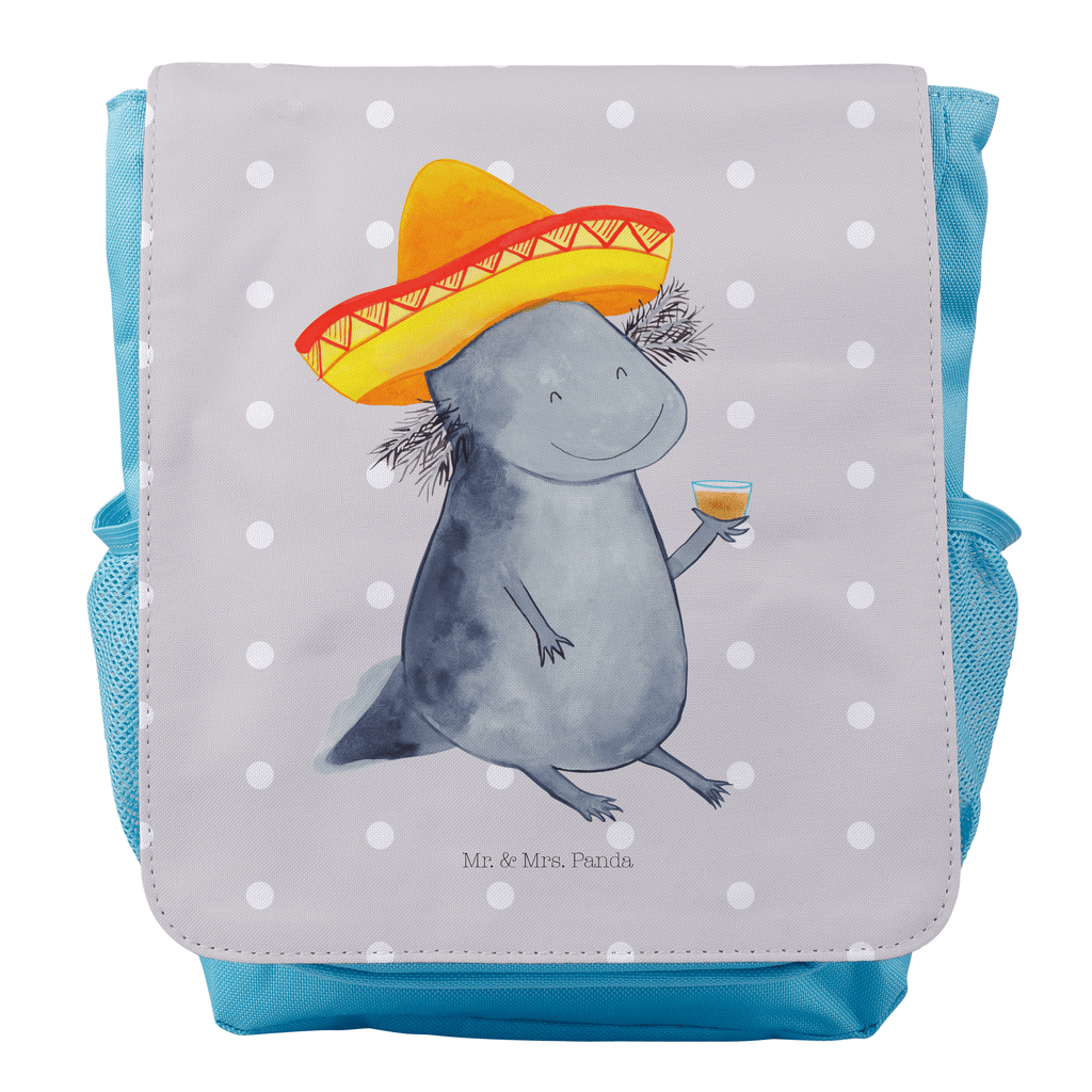Kinderrucksack Axolotl Tequila Axolotl, Mexico, Mexiko, Sombrero, Zitrone, Tequila, Motivation, Spruch, Schwanzlurch, Lurch, Lurche, Axolot, Feuerdrache, Feuersalamander Kids, Rucksack, Kinderrucksack  Axolotl, Molch