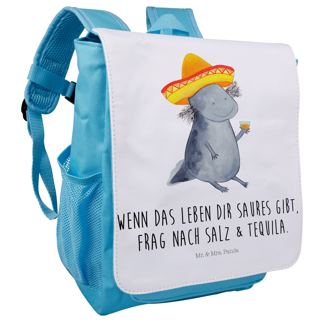 Kinderrucksack Axolotl Tequila Axolotl, Mexico, Mexiko, Sombrero, Zitrone, Tequila, Motivation, Spruch, Schwanzlurch, Lurch, Lurche, Axolot, Feuerdrache, Feuersalamander Kids, Rucksack, Kinderrucksack  Axolotl, Molch