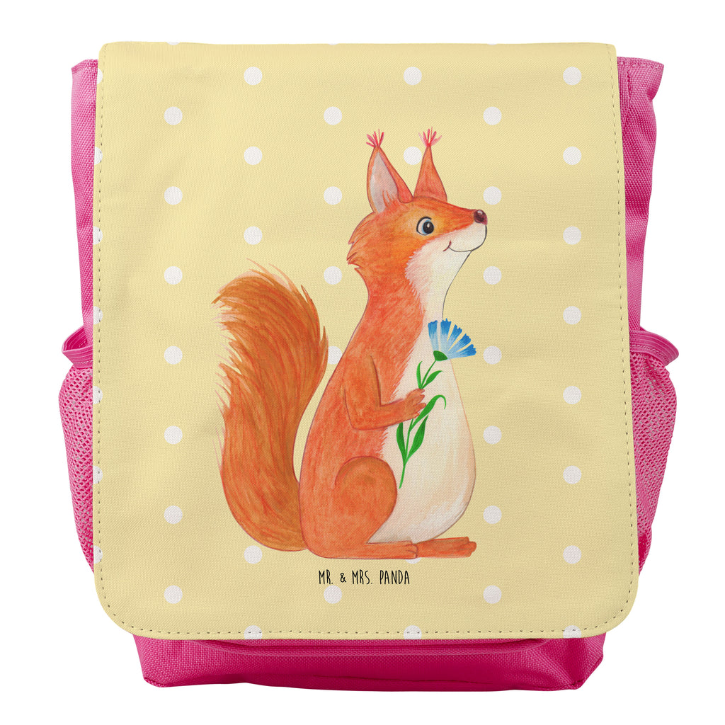 Kinderrucksack Eichhörnchen Blume Eichhörnchen, Eichhorn, Spruch positiv, Lachen, Spaß, Motivation Sprüche, Motivation Bilder, glücklich Spruch, Spruch Deko Kids, Rucksack, Kinderrucksack  süße Tiermotive, gute Laune, lustige Sprüche, Tiere