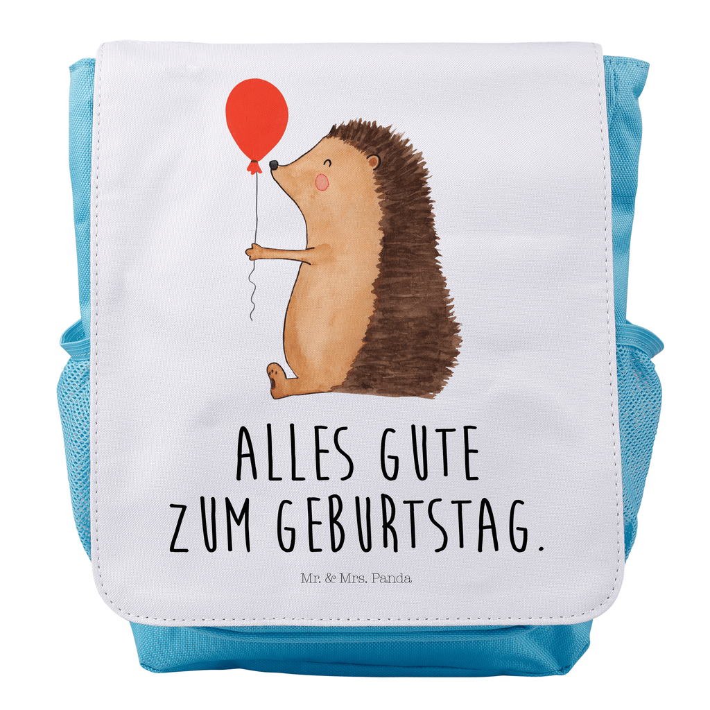 Kinderrucksack Igel mit Luftballon Igel, Geburtstag, Herzlichen Glückwunsch, Glückwunsch, Geburtstagskind, Ballon, Happy Birthday Kids, Rucksack, Kinderrucksack  süße Tiermotive, gute Laune, lustige Sprüche, Tiere