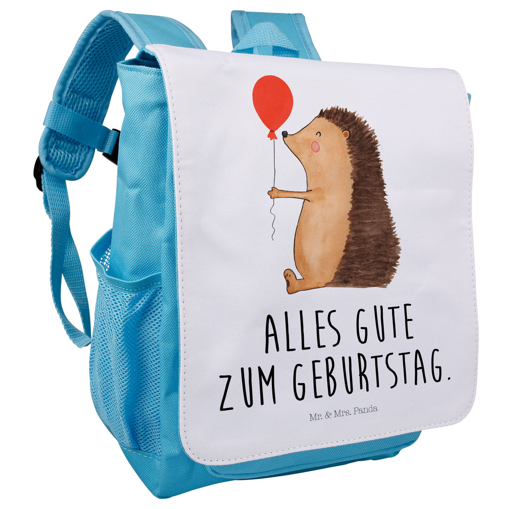 Kinderrucksack Igel mit Luftballon Igel, Geburtstag, Herzlichen Glückwunsch, Glückwunsch, Geburtstagskind, Ballon, Happy Birthday Kids, Rucksack, Kinderrucksack  süße Tiermotive, gute Laune, lustige Sprüche, Tiere