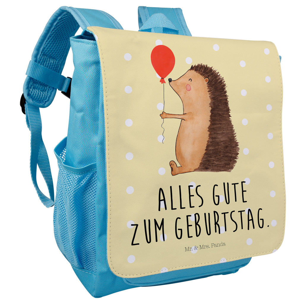 Kinderrucksack Igel mit Luftballon Igel, Geburtstag, Herzlichen Glückwunsch, Glückwunsch, Geburtstagskind, Ballon, Happy Birthday Kids, Rucksack, Kinderrucksack  süße Tiermotive, gute Laune, lustige Sprüche, Tiere