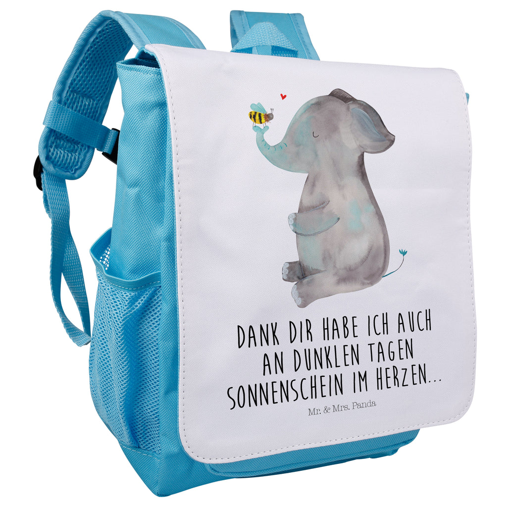 Kinderrucksack Elefant & Biene Elefant, Biene, Liebe, Liebesbeweis, Jahrestag, Liebesgeschenk, Heiratsantrag, Hochzeitsgeschenk, Liebesspruch Kids, Rucksack, Kinderrucksack  süße Tiermotive, gute Laune, lustige Sprüche, Tiere