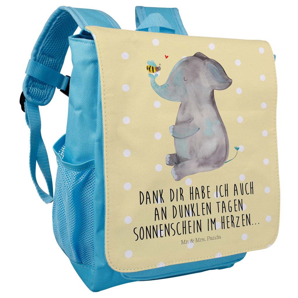 Kinderrucksack Elefant & Biene Elefant, Biene, Liebe, Liebesbeweis, Jahrestag, Liebesgeschenk, Heiratsantrag, Hochzeitsgeschenk, Liebesspruch Kids, Rucksack, Kinderrucksack  süße Tiermotive, gute Laune, lustige Sprüche, Tiere