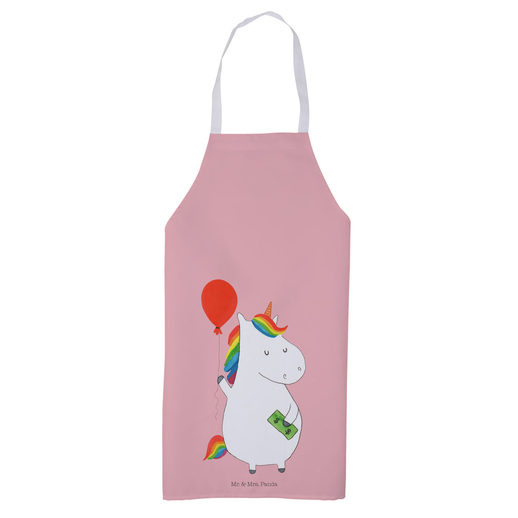 Kochschürze Einhorn Luftballon Schürze, Backschürze, Küchenschürze, Grillschürze, Latzschürze, Einhorn, Einhörner, Einhorn Deko, Pegasus, Unicorn, Luftballon, Geld, Lebenslust, Freude, Geschenk, Freundin
