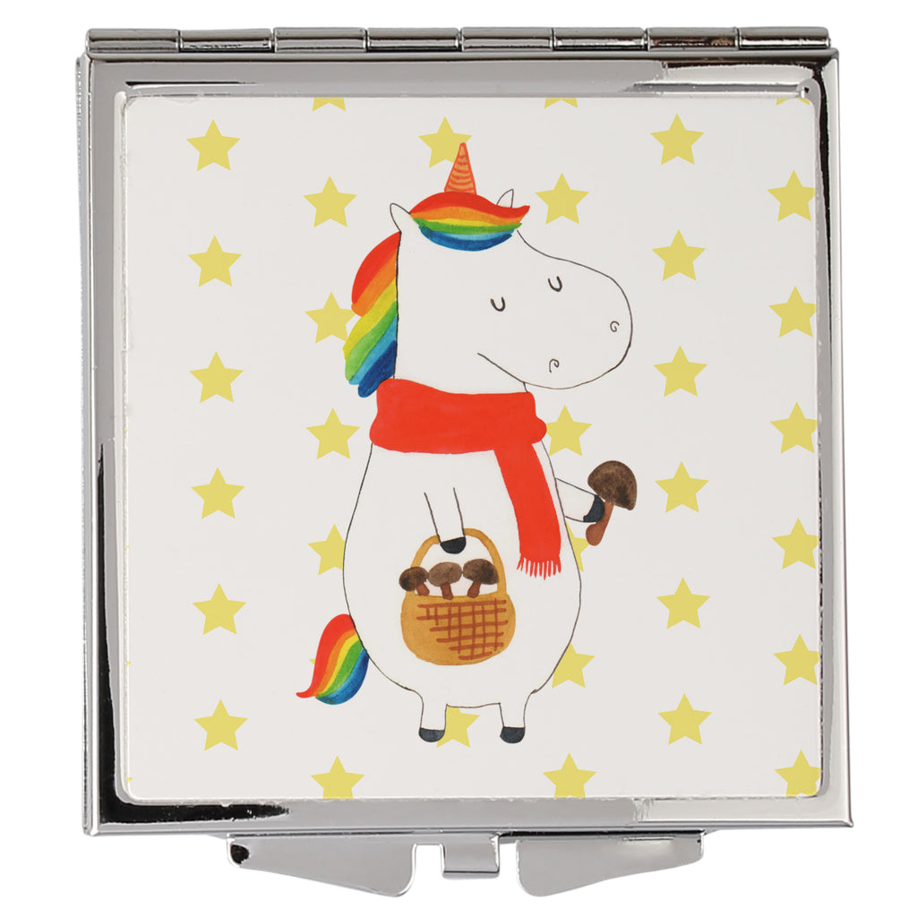 Handtaschenspiegel quadratisch Einhorn Pilz Einhörner, Unicorn, Einhorn, Pilze, Pilzsammler, Motivation, Spruch, Liebeskummer Spiegel, Handtasche, Quadrat, silber, schminken, Schminkspiegel  Einhorn, Einhörner, Einhorn Deko, Pegasus, Unicorn