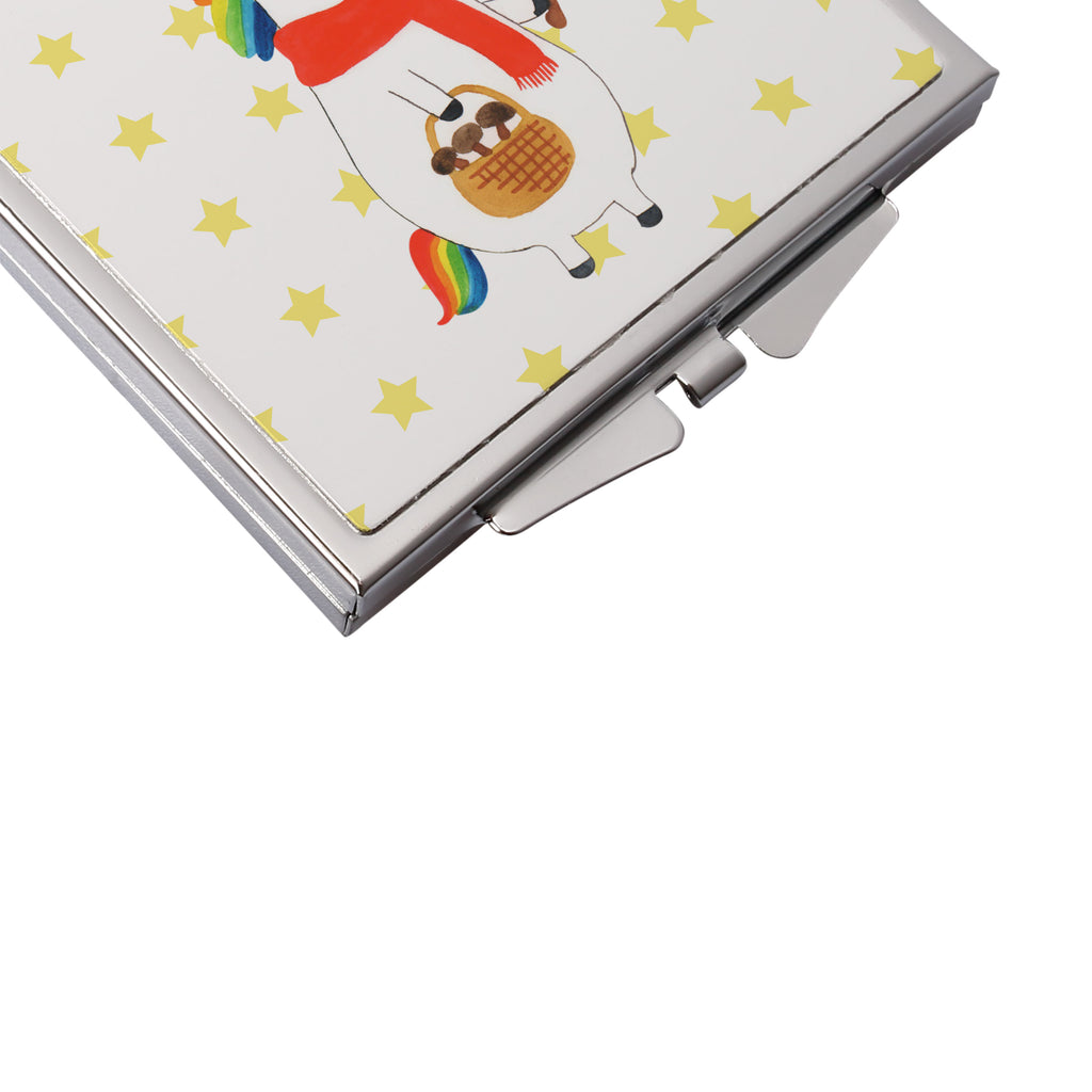 Handtaschenspiegel quadratisch Einhorn Pilz Einhörner, Unicorn, Einhorn, Pilze, Pilzsammler, Motivation, Spruch, Liebeskummer Spiegel, Handtasche, Quadrat, silber, schminken, Schminkspiegel  Einhorn, Einhörner, Einhorn Deko, Pegasus, Unicorn