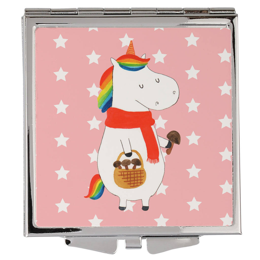 Handtaschenspiegel quadratisch Einhorn Pilz Einhörner, Unicorn, Einhorn, Pilze, Pilzsammler, Motivation, Spruch, Liebeskummer Spiegel, Handtasche, Quadrat, silber, schminken, Schminkspiegel  Einhorn, Einhörner, Einhorn Deko, Pegasus, Unicorn
