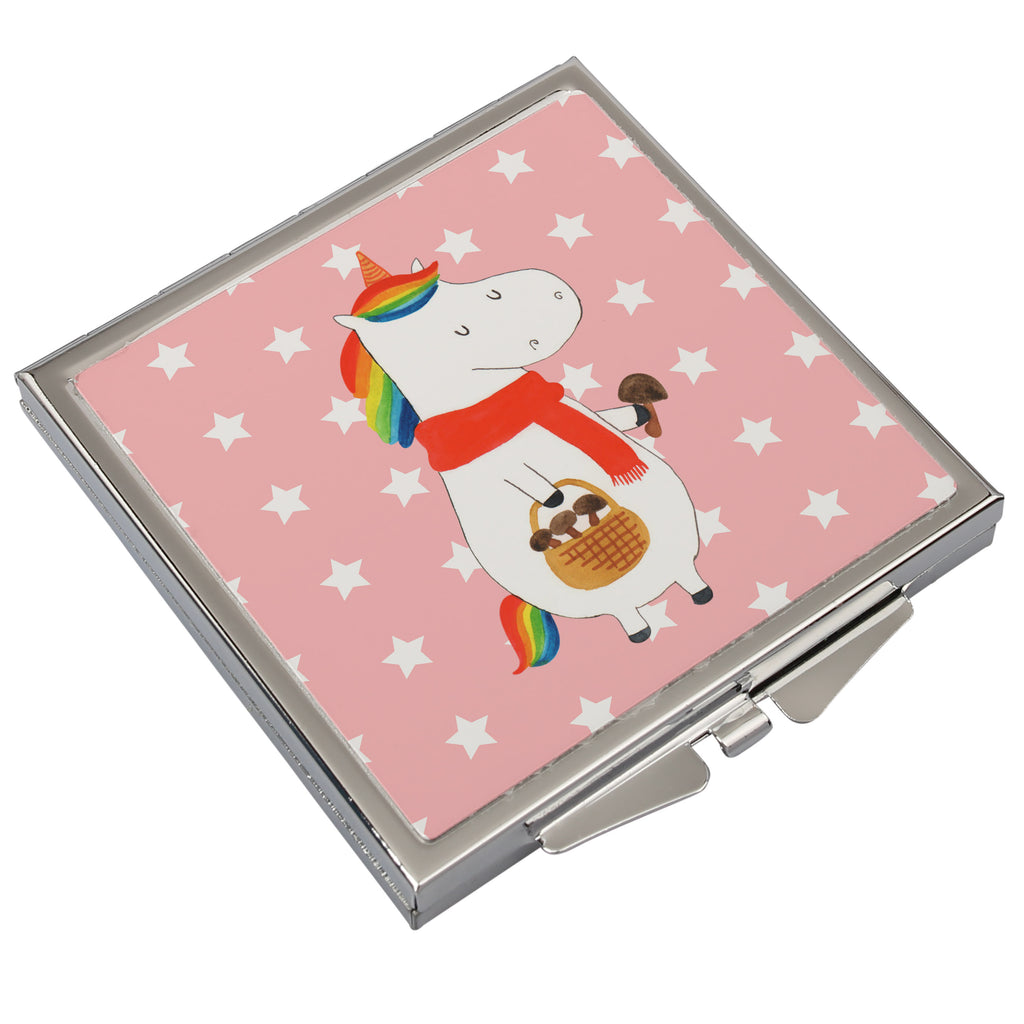 Handtaschenspiegel quadratisch Einhorn Pilz Einhörner, Unicorn, Einhorn, Pilze, Pilzsammler, Motivation, Spruch, Liebeskummer Spiegel, Handtasche, Quadrat, silber, schminken, Schminkspiegel  Einhorn, Einhörner, Einhorn Deko, Pegasus, Unicorn