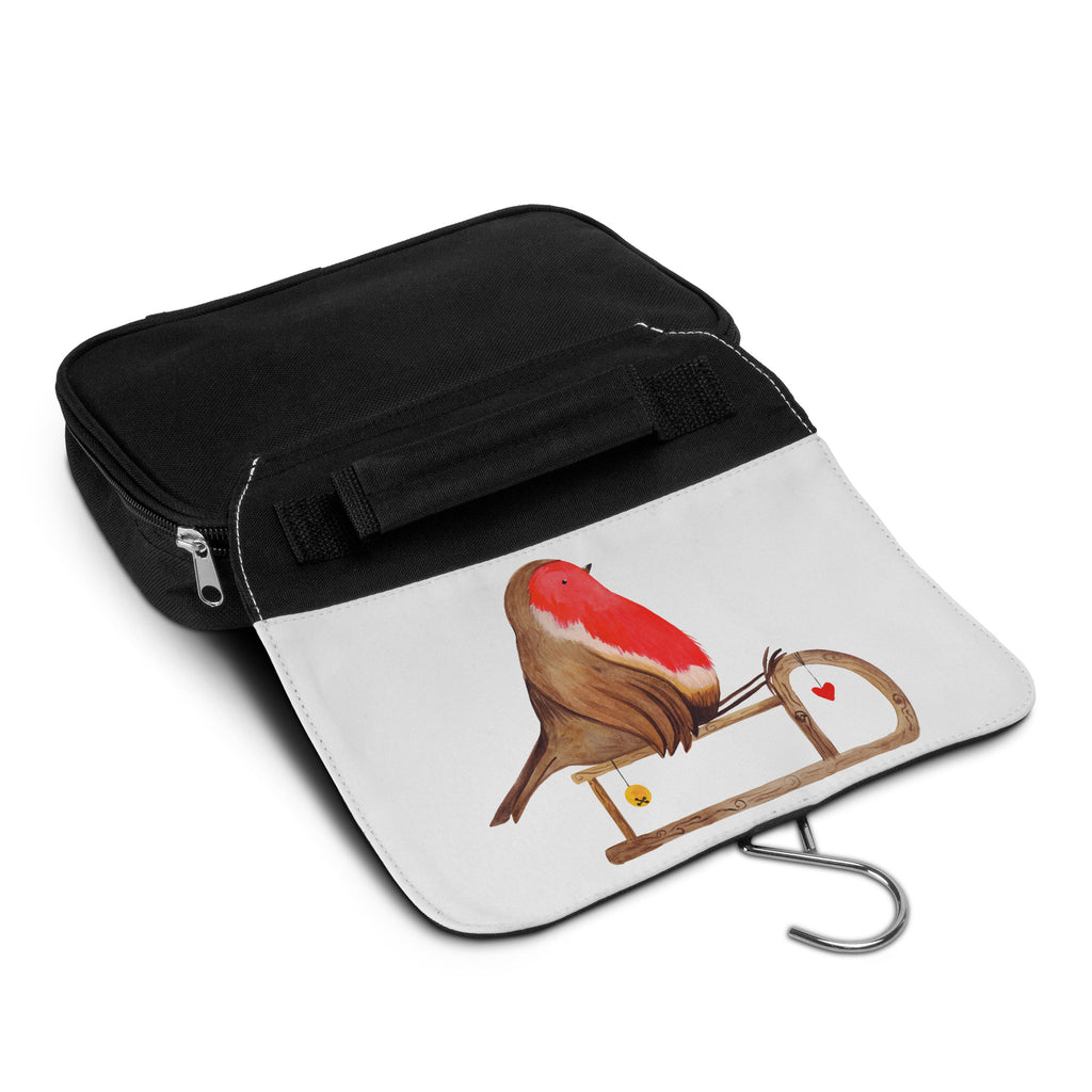 Kulturbeutel Rotkehlchen Schlitten Weihnachten, Schlitten, Vogel Kulturbeutel, Zum Aufhängen, Waschtasche, Kosmetiktasche, Damen, Herren  Winter, Weihnachten, Weihnachtszeit, Schnee, Winterdekoration  Türmatten Weihnachten, Winter Kollektion, Winter Motive, Weihnachtsmotive, Christbaum, Weihnachtsbaum, Weihnachtsgeschenke, Christkindgeschenke, Weihnachtsgrüße, Sprüche Weihnachten, Weihnachtsdekoration, Weihnachtsmotive, weihnachtsgeschenkideen, Tischdeko, Fußmatte Winter, Wandtattoo Winter, Geschenke zu Weihnachten, Nikolaus, Advent, Heiligabend, kalte Jahreszeit