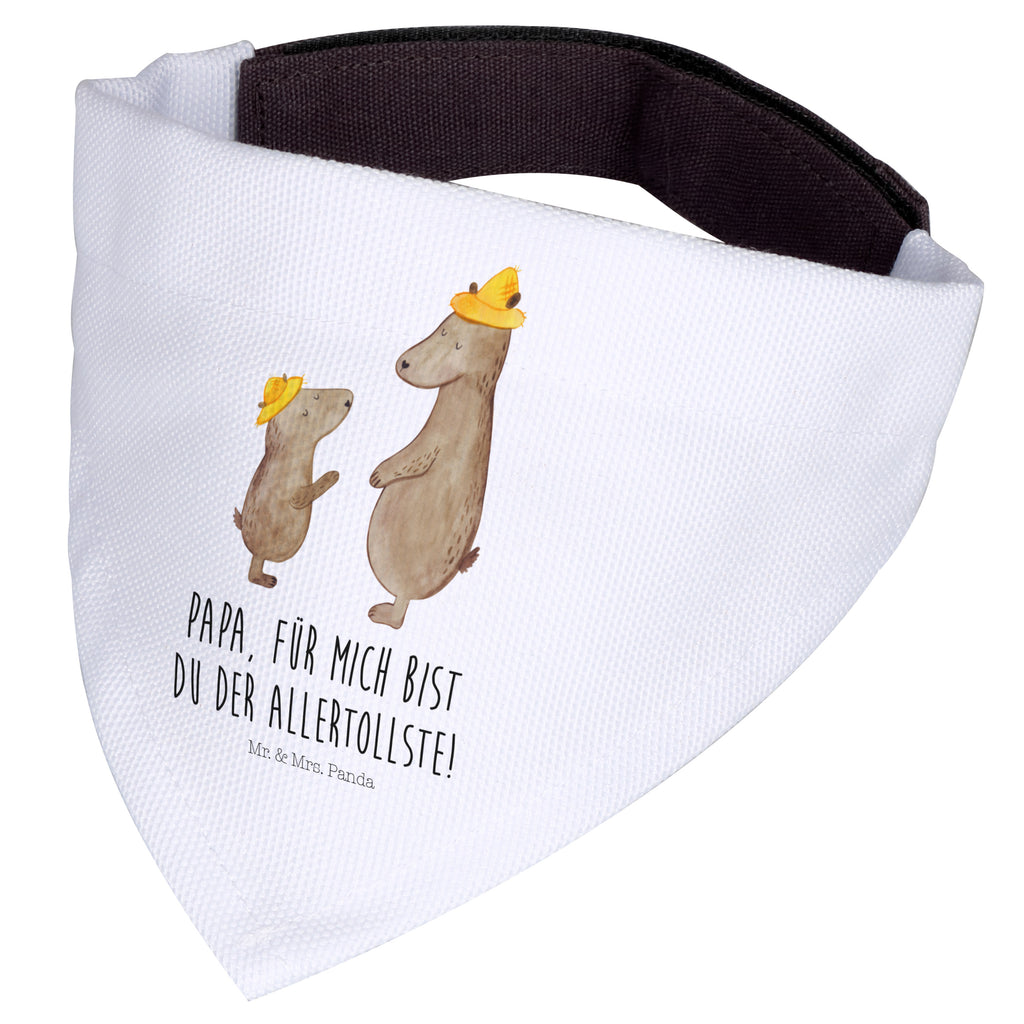 Hundehalstuch Bären mit Hut